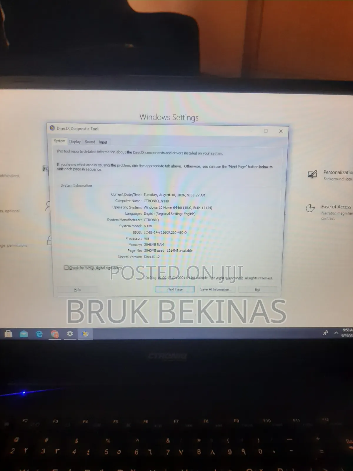 Laptop 2GB eMMC 32GB
