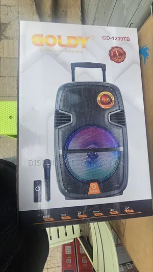 GOLDY GD-1239TB Portable Trolley Speaker