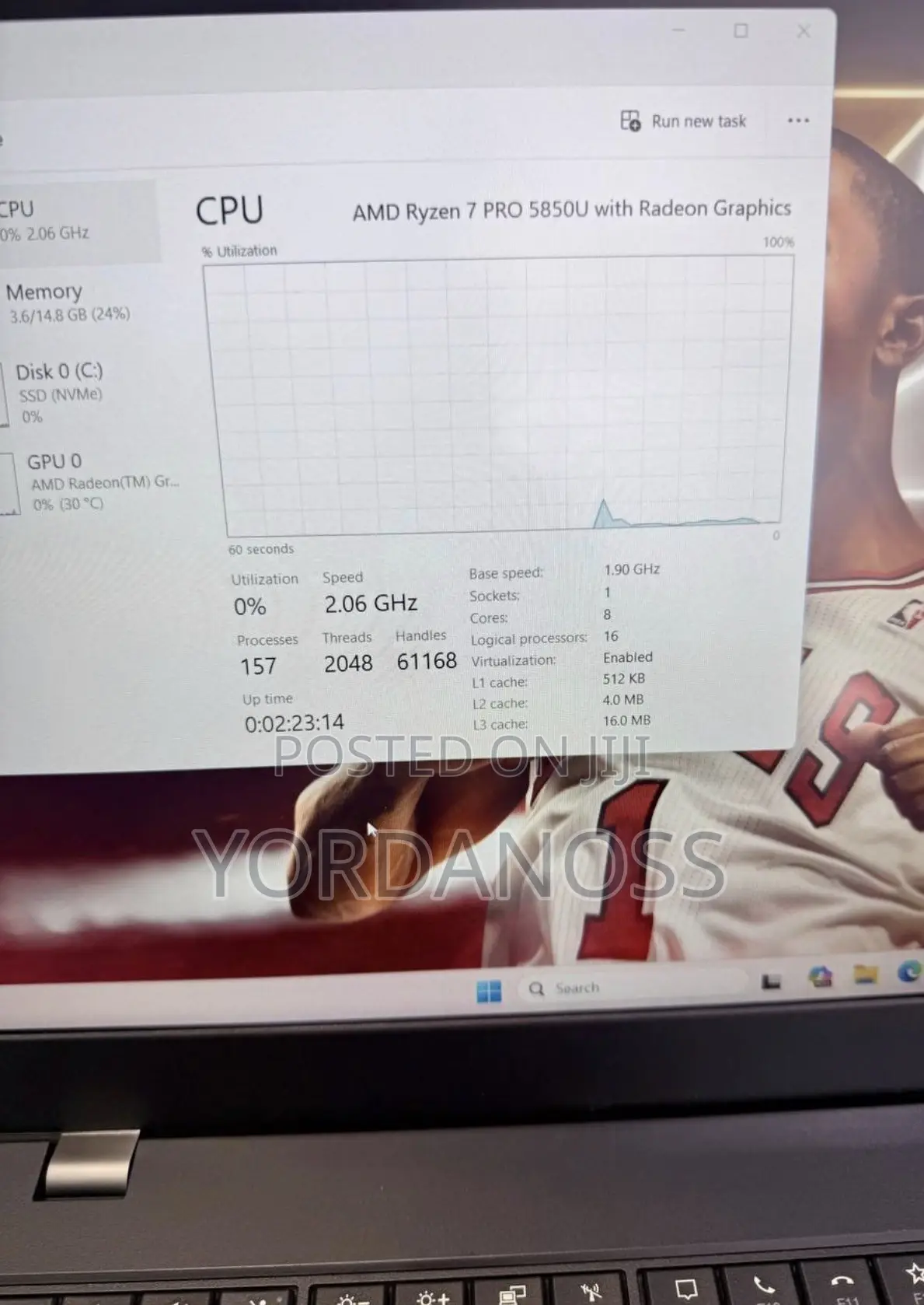 New Laptop Lenovo ThinkPad X1 Yoga 16GB AMD Ryzen 7 SSD 512GB
