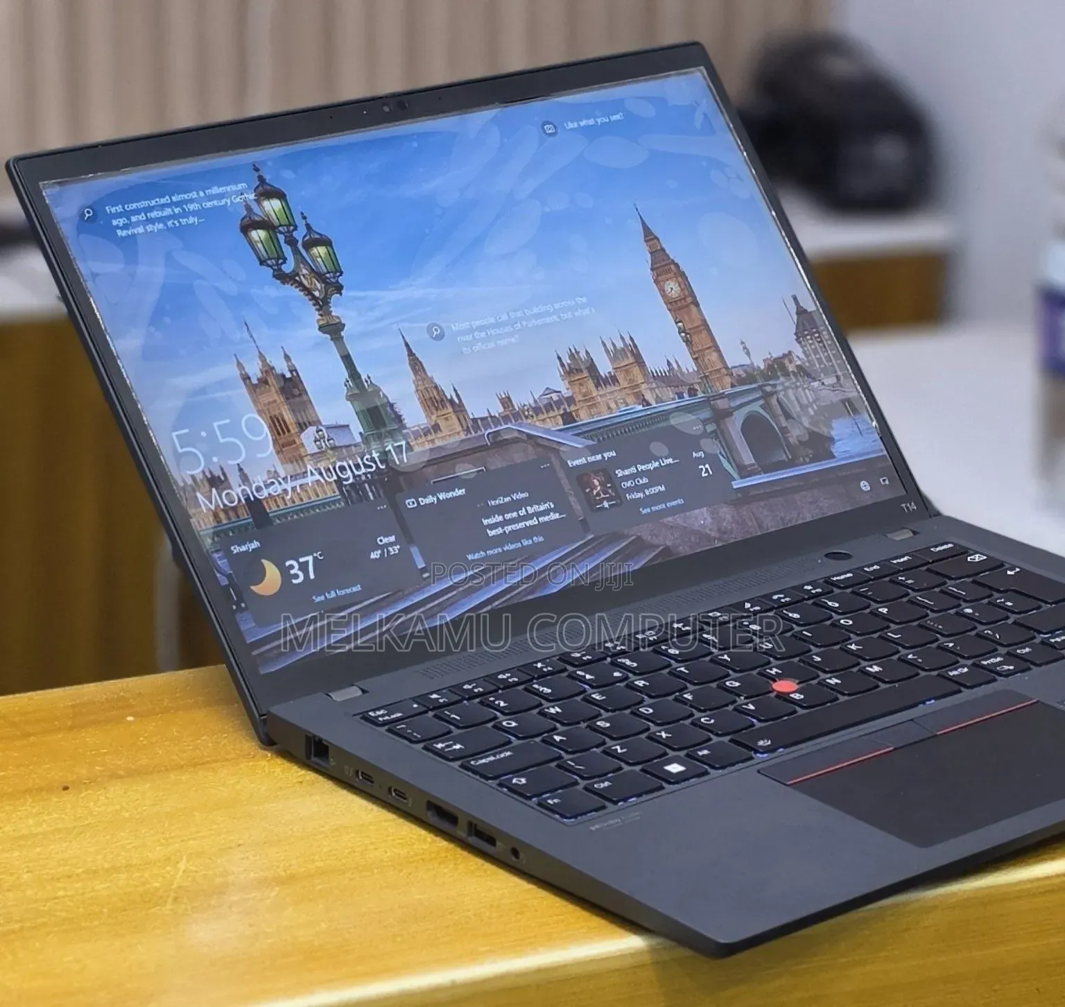 New Laptop Lenovo ThinkPad T14 G3 16GB Intel Core i7 SSD 512GB