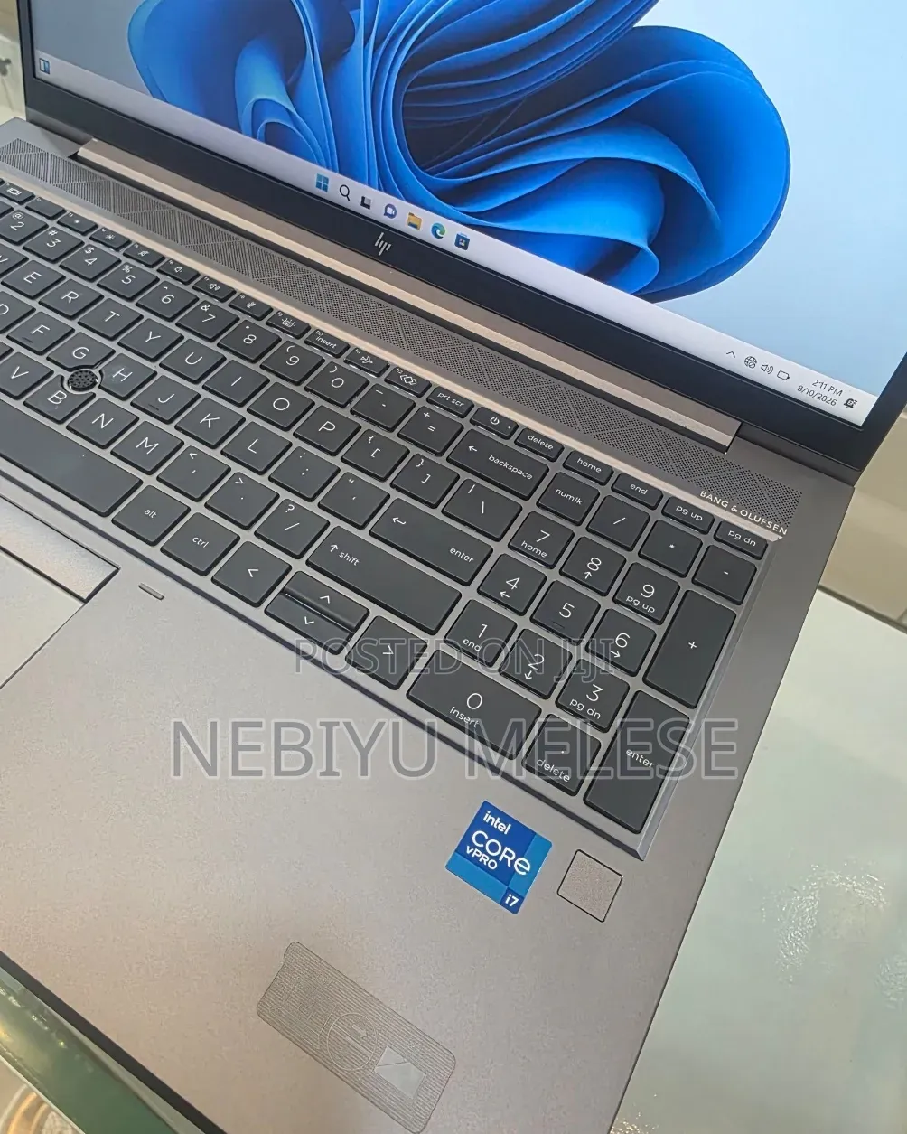 New Laptop HP ZBook Fury 15 G8 16GB Intel Core i7 SSD 512GB