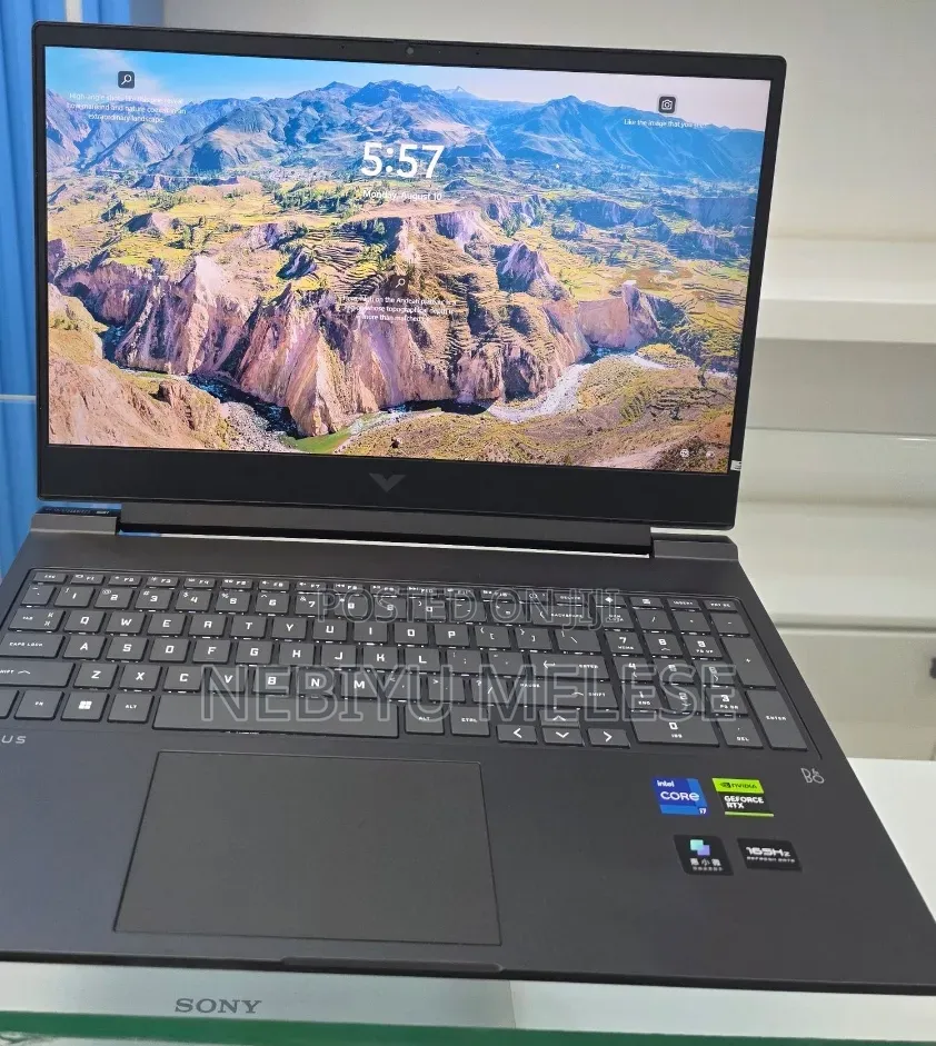 New Laptop HP Victus 15 16GB Intel Core i7 SSD 1T