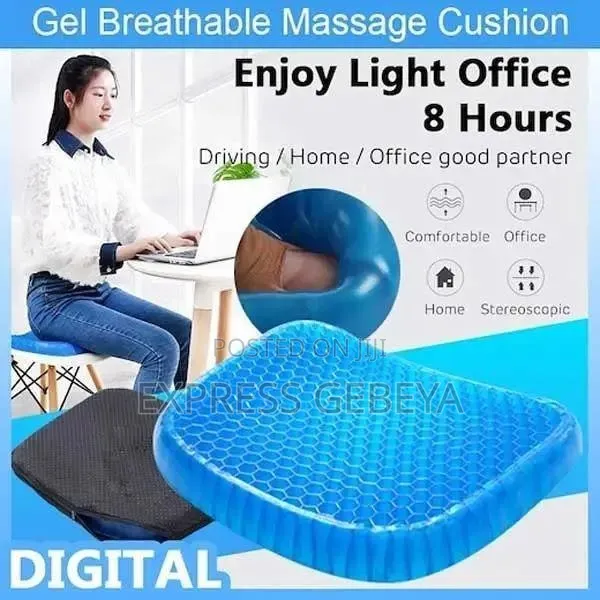 Egg Sitter Silicon Gel Cushion ለወገብ ህመም ለመኪና ሾፌሮች ዘላቂ መፍትሄ