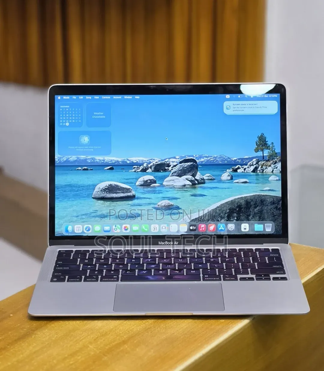 New Laptop Apple MacBook Air 2020 M1 8GB Apple M1 SSD 256GB