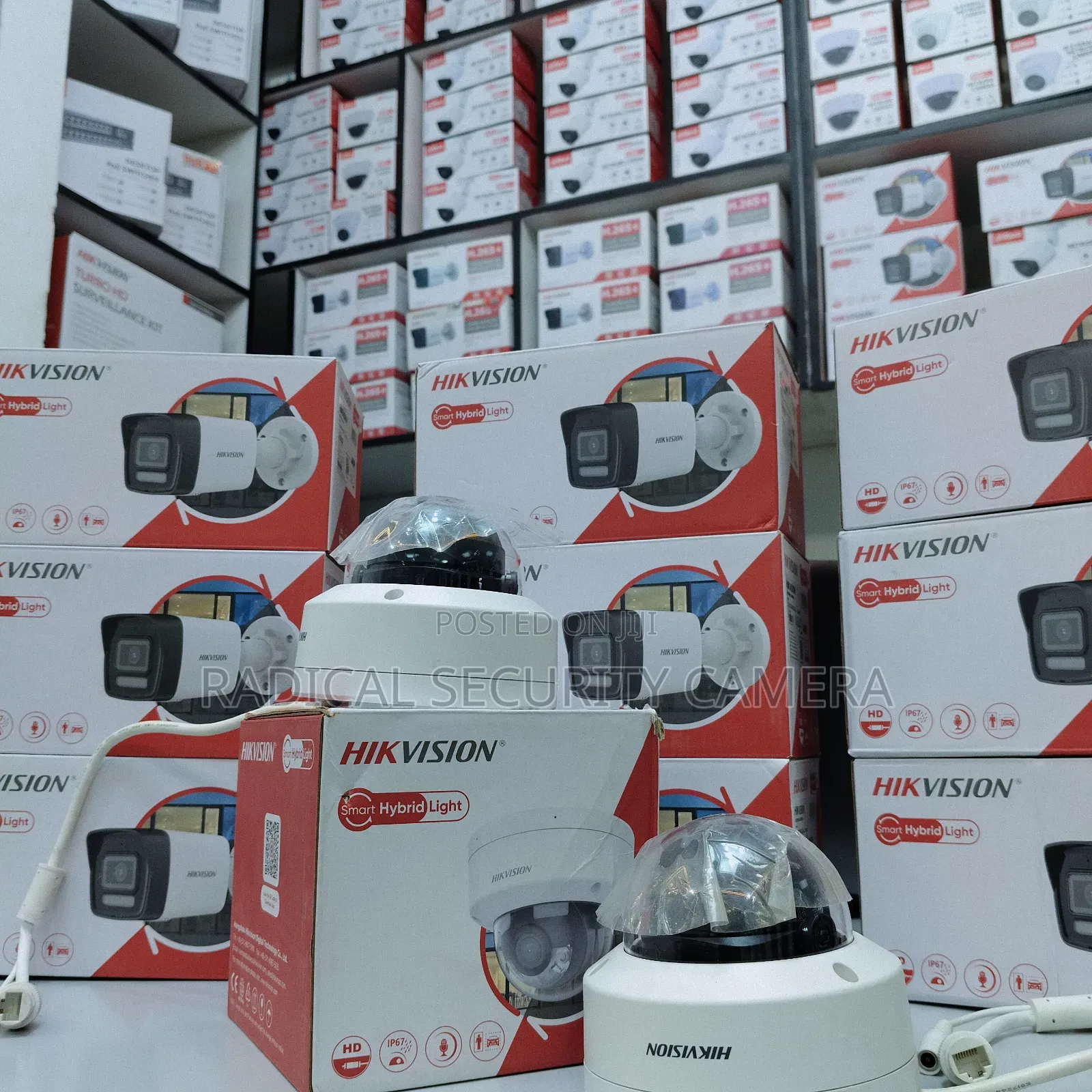 Hikvision 4MP Dome CCTV Security Camera Smart Hybrid Light Color