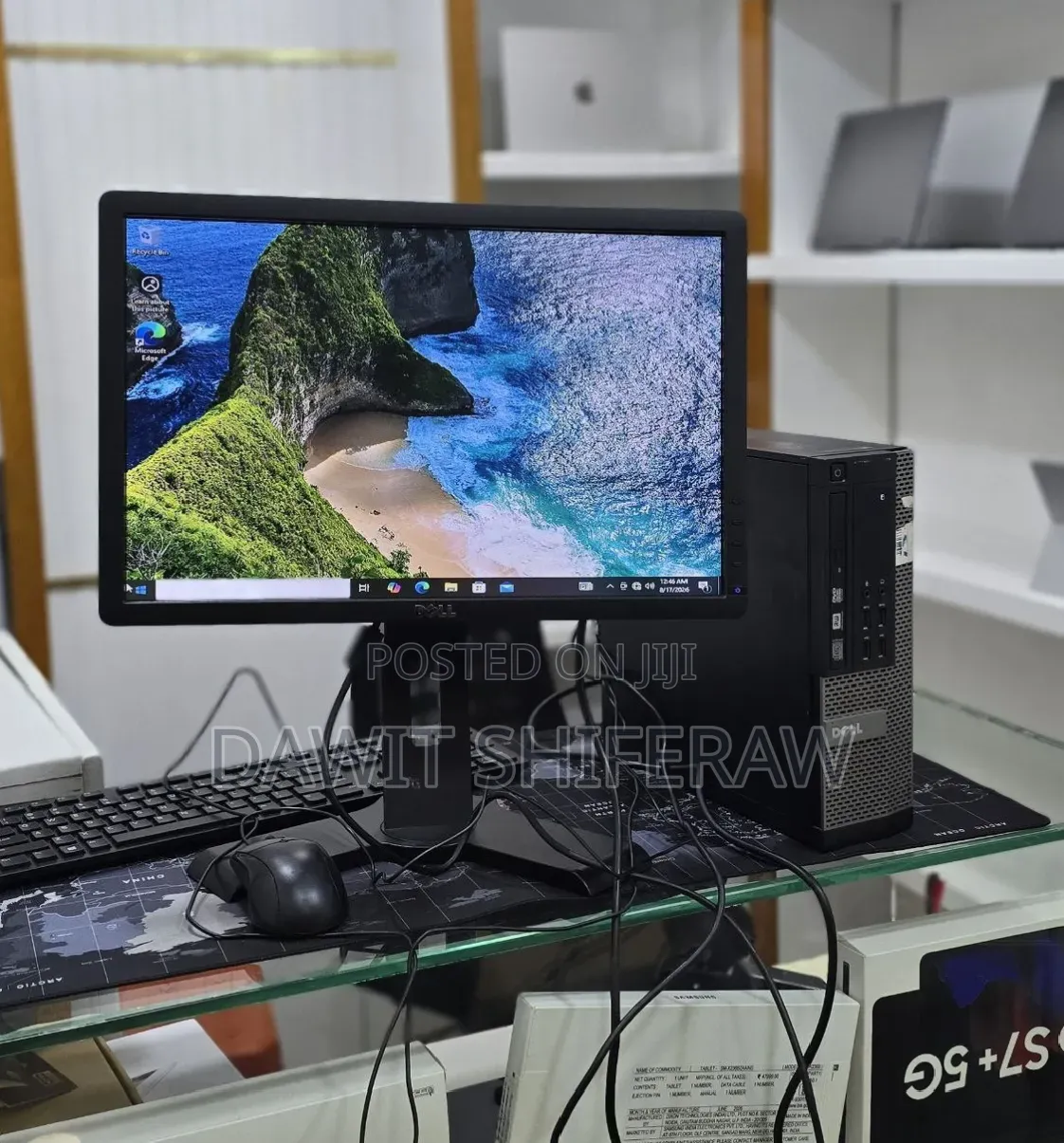 New Desktop Computer Dell OptiPlex 3020 4GB Intel Core i3 HDD 500GB