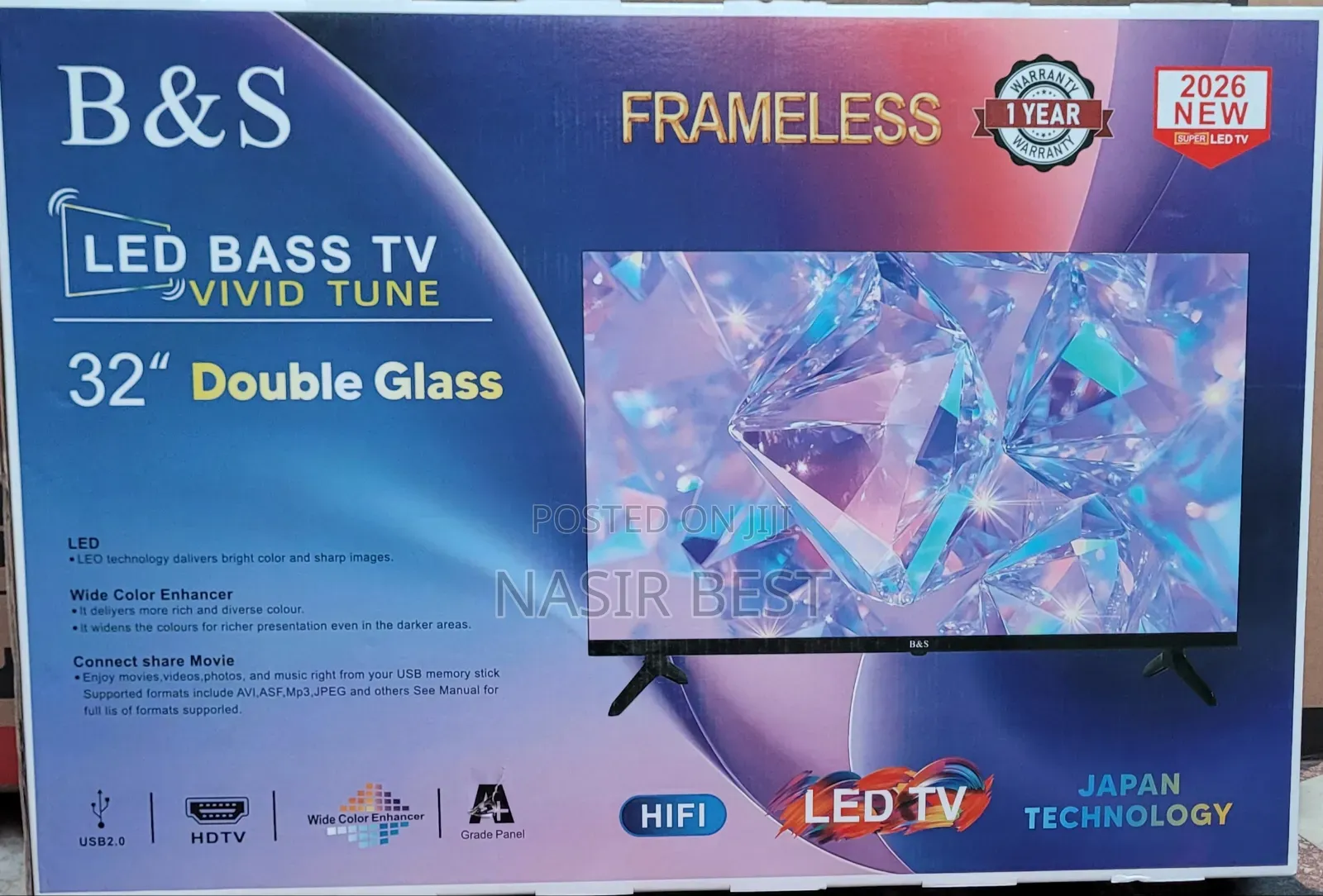 B$S 32 Inch TV