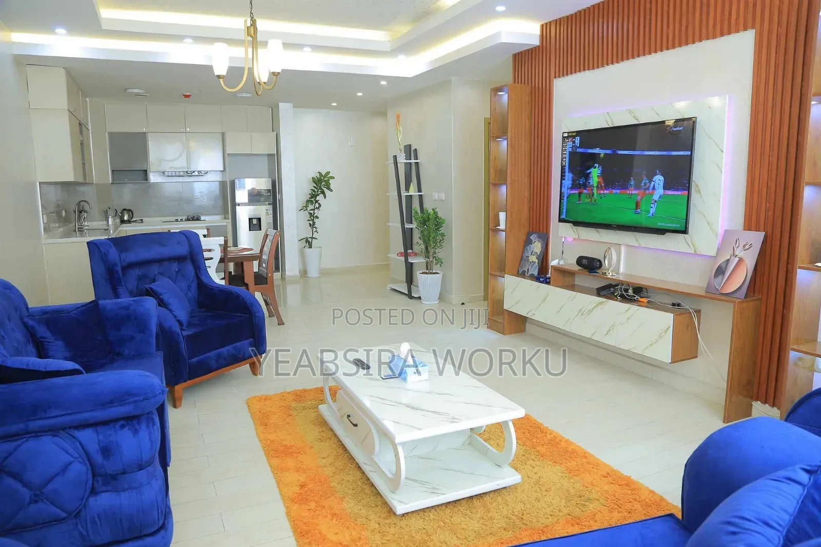 Furnished 2bdrm Apartment in Alsam Real Estate, Lideta for rent