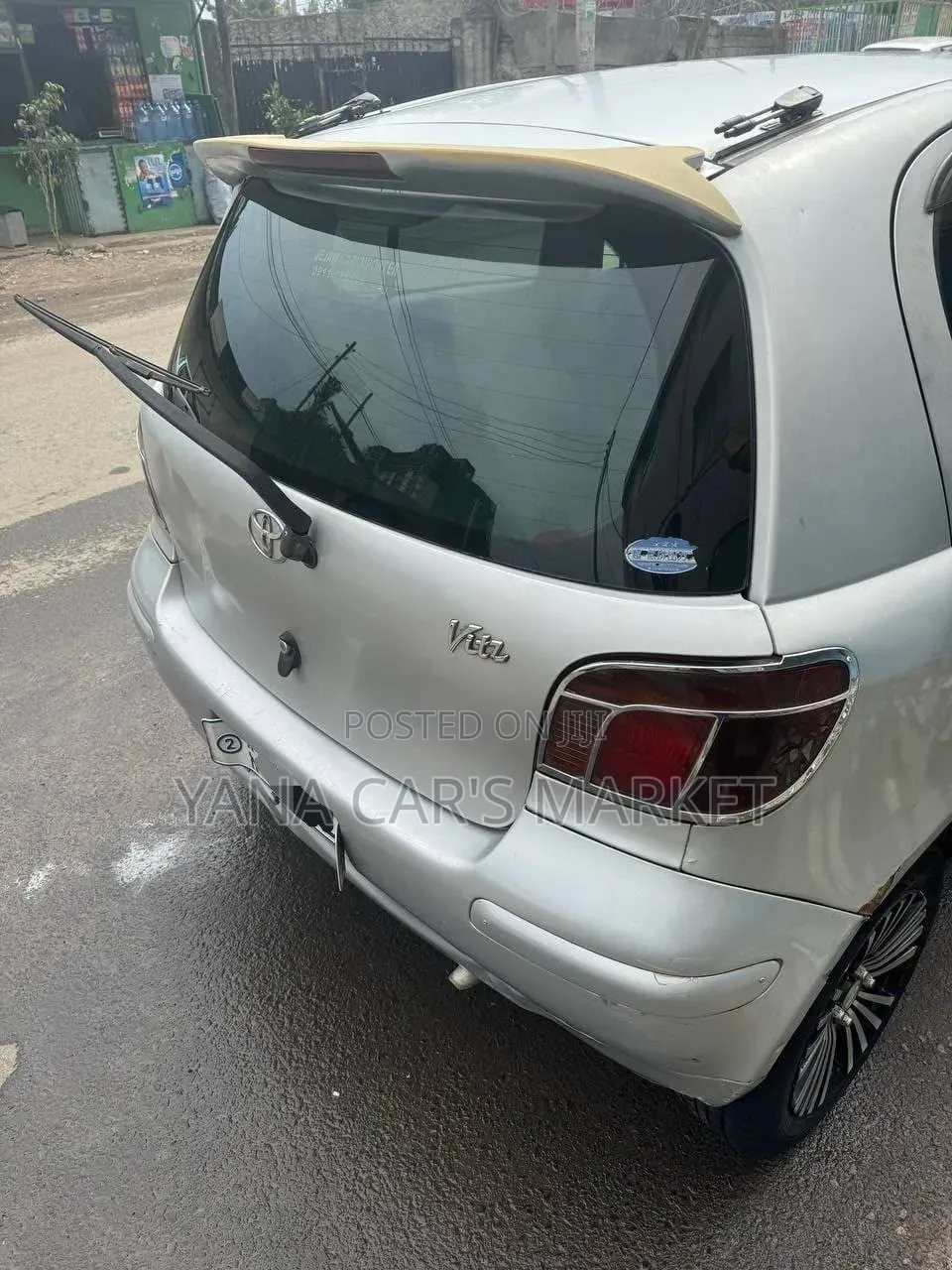 Toyota Vitz 2002 Gray
