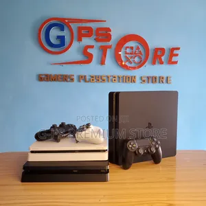 Clean PS4 Slim Console (Dubai Import) - Tested With Warranty
