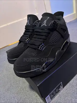 Air Jordan 4 Retro Black Cat (J4) Shoes