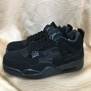 Air Jordan 4 Retro Black Cat (J4) Shoes