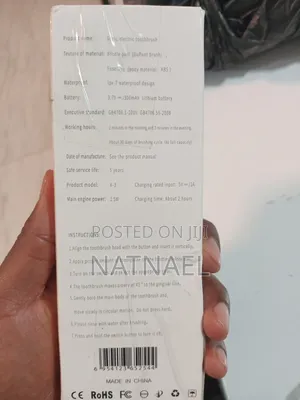 X-3 Sonic Electric Toothbrush
