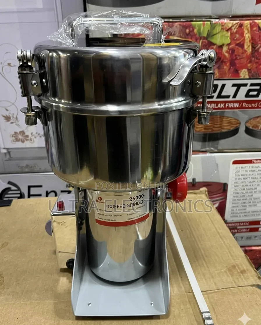 Coffee Grain Grinder 2500g Heavy-Duty 2500g Large Capacity