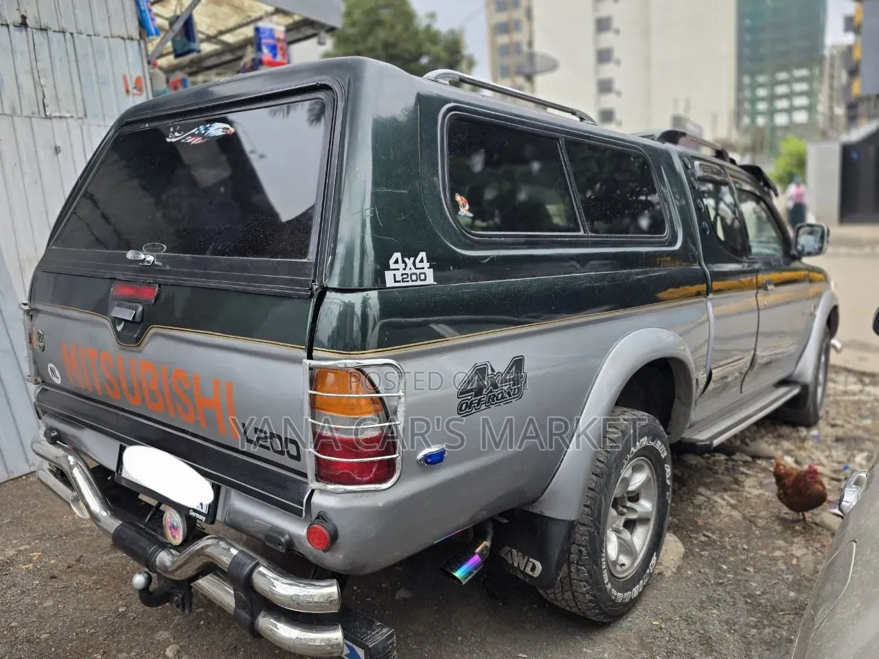 Mitsubishi L200 2002 Blue