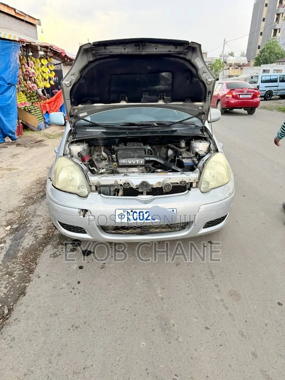 Toyota Vitz 2004 Silver