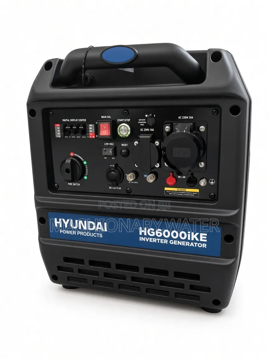 Hyundai Gasoline Invertor Generator 6kw