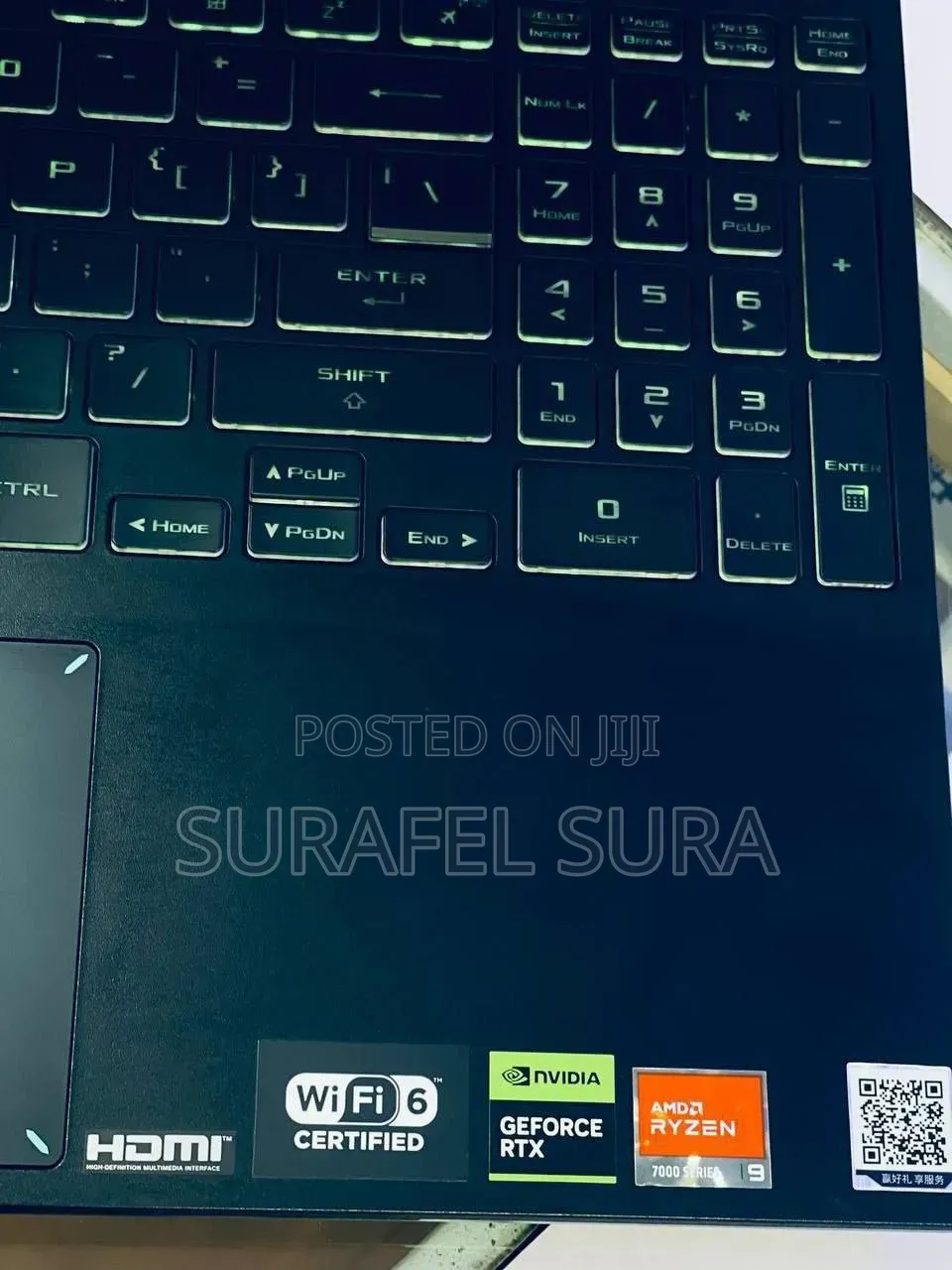 New Laptop Asus TUF Gaming A15 16GB AMD Ryzen 9 SSD 512GB