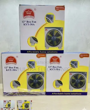 Changli Crown 12" Box Fan – Kyt-30a