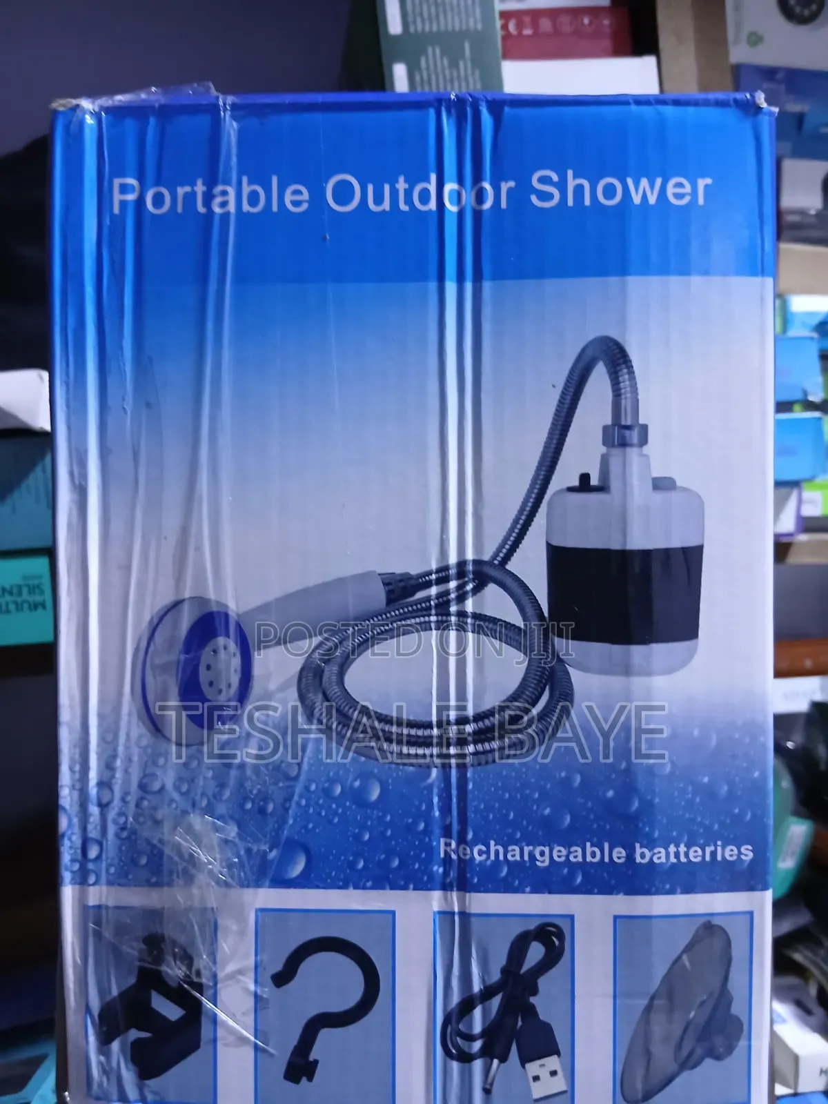 Portable Outdoor Shower (የኪስ ሻወር)