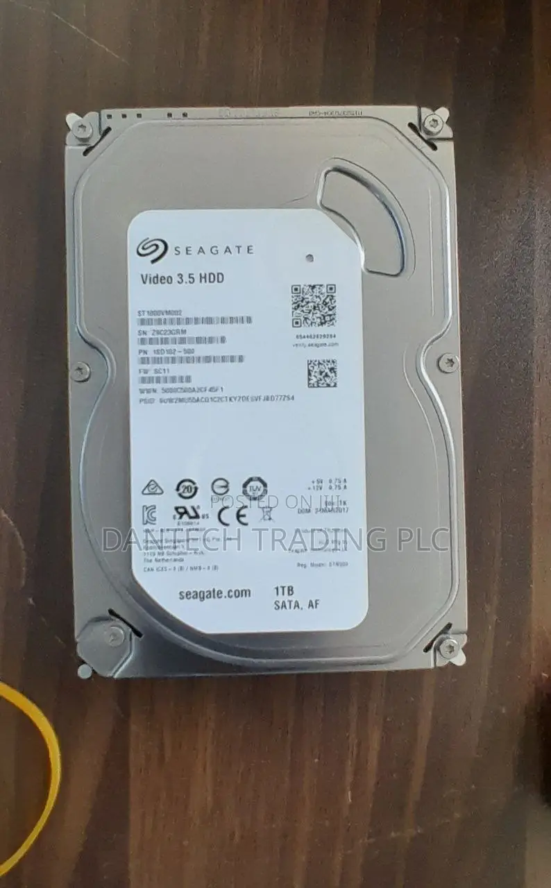 1TB SATA Hard Disk Drive (HDD)