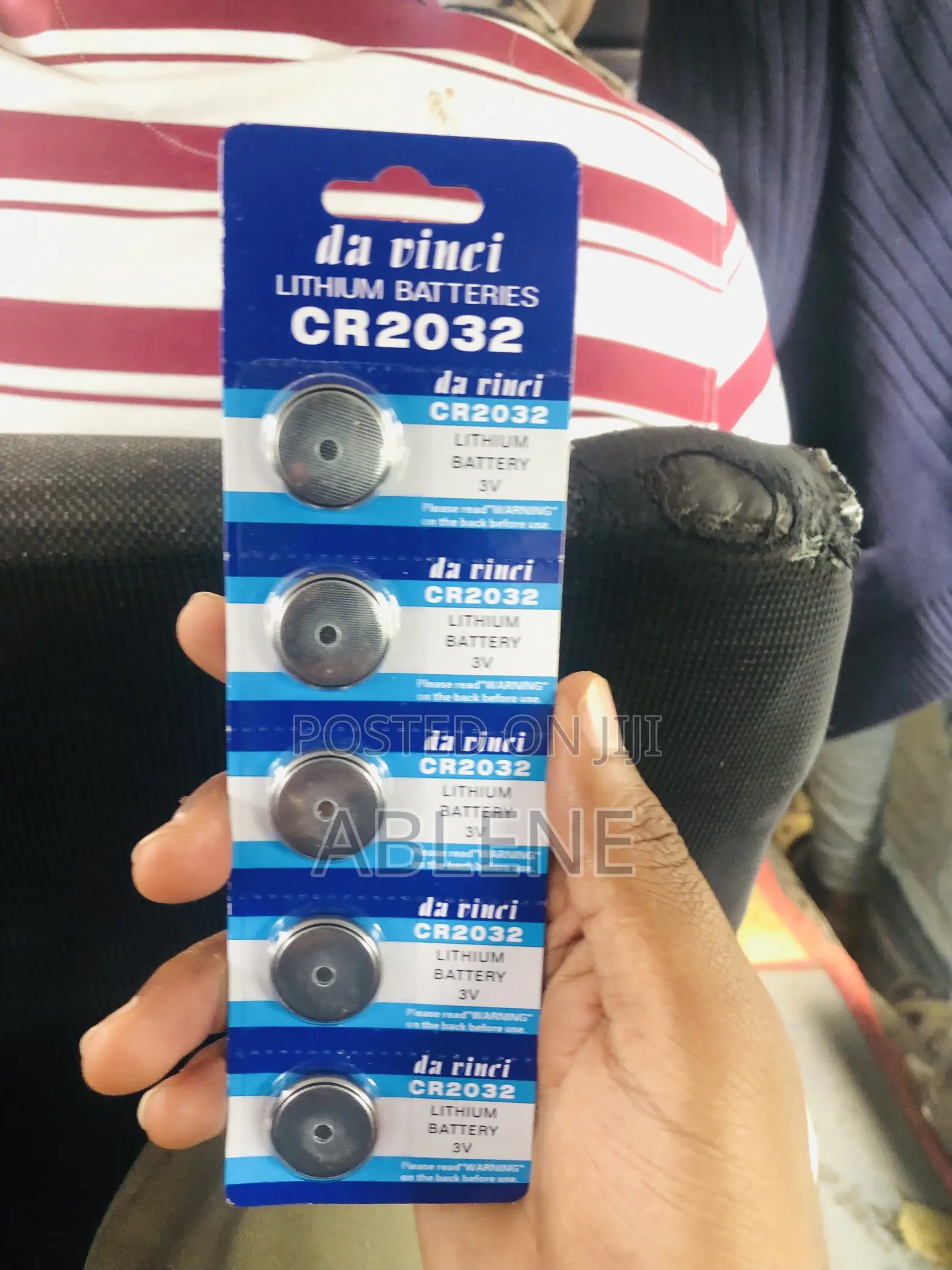 Cmos Battery CR2032 850birr አምስቱ