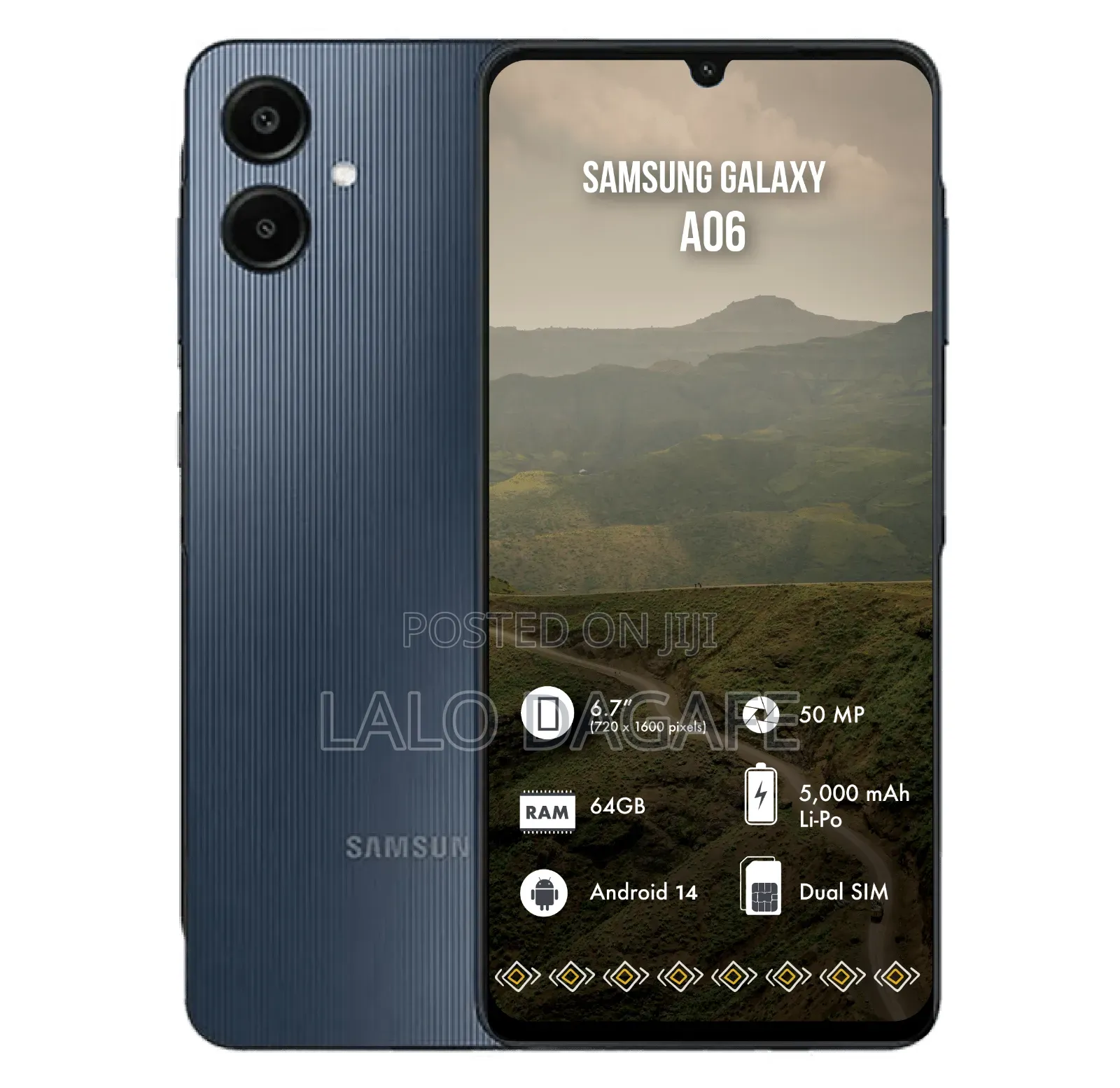 Samsung Galaxy A06 128 GB Black