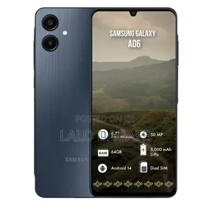 Samsung Galaxy A06 128 GB Black