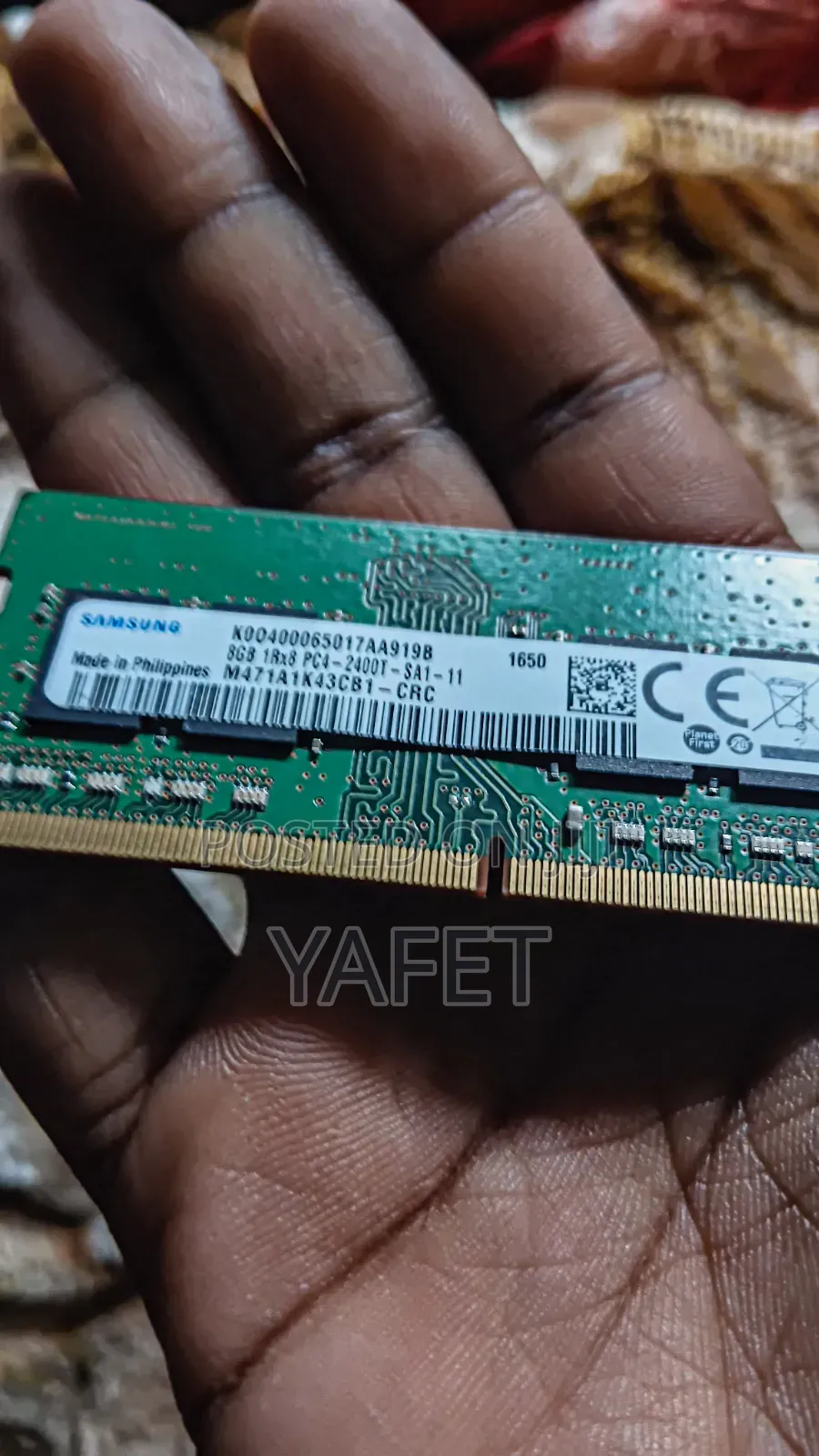 8 Gb Each Original Samsung Rams