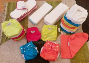 Cloth Diappers Complete Set- APPLECHEEKS / Made in Canada