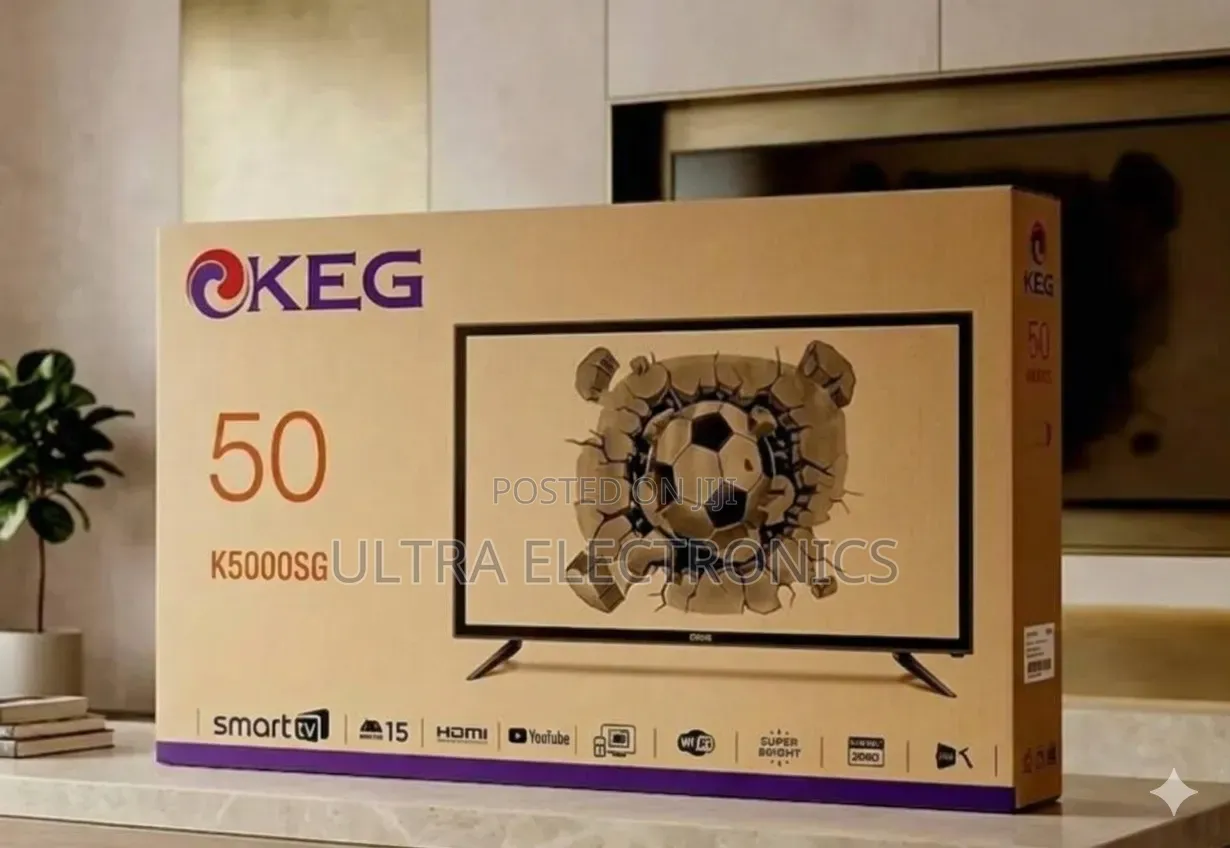 Keg 50" Smart TV – K5000sg KEG 50-Inch Smart TV