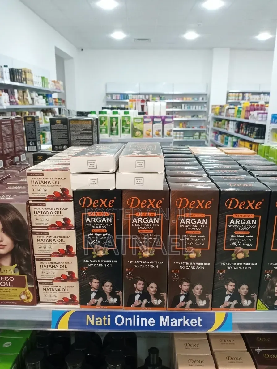 Dexe Argan Hair Color Shampoo