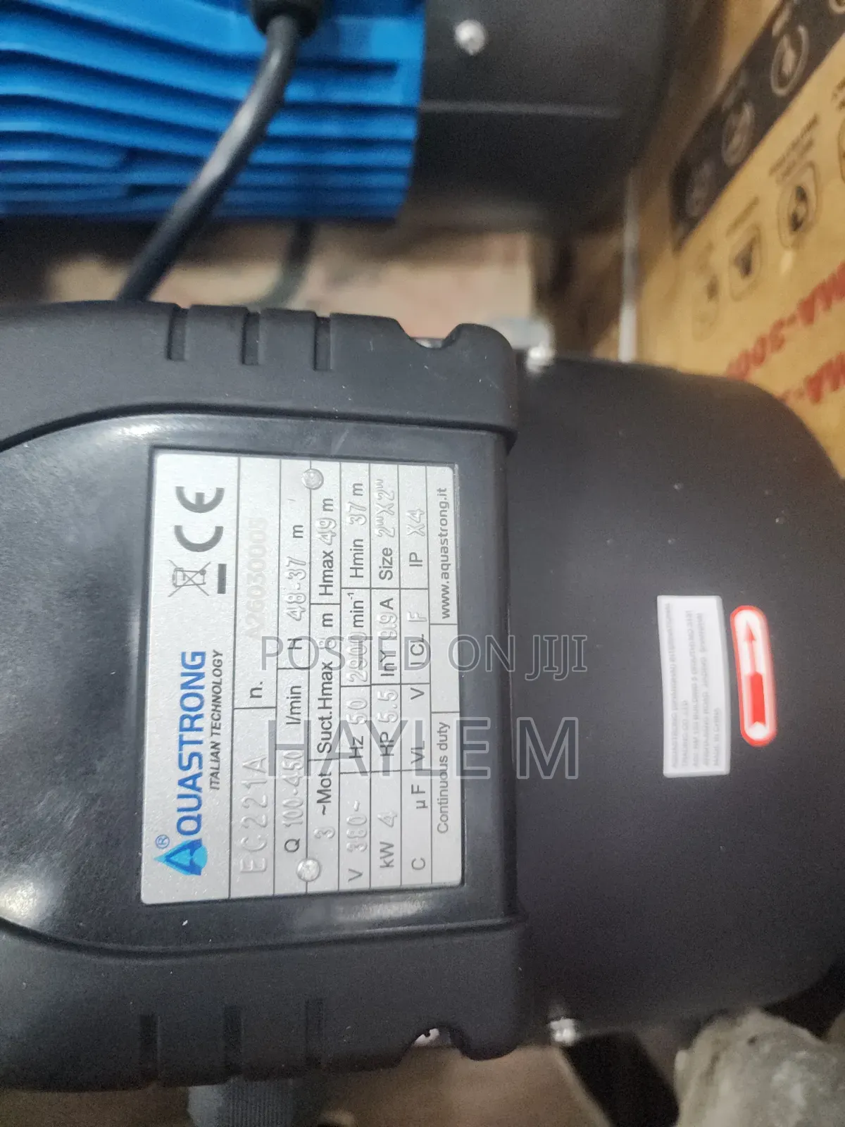 Aquastrong Surface Pump 5.5hp Italy