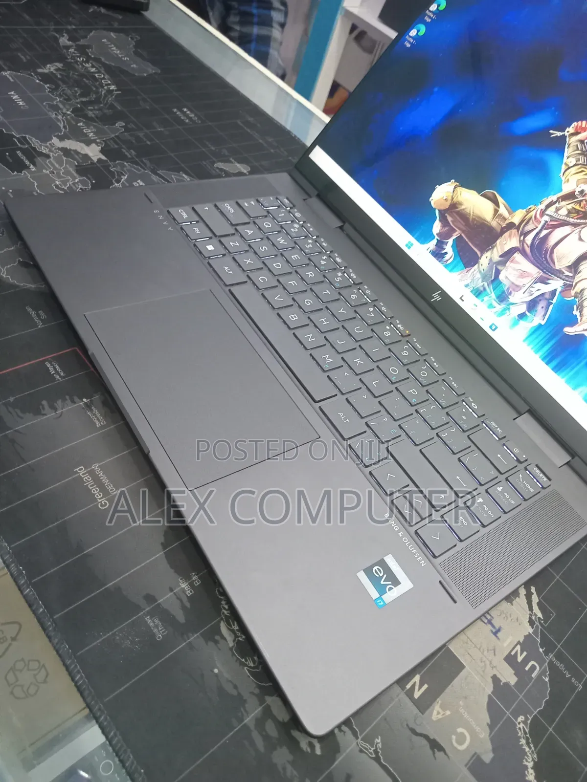 New Laptop HP Envy x360 16GB Intel Core i7 SSD 512GB