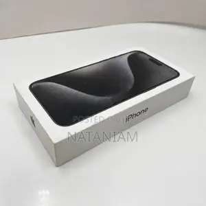 New Apple iPhone 15 Pro Max 256 GB Black