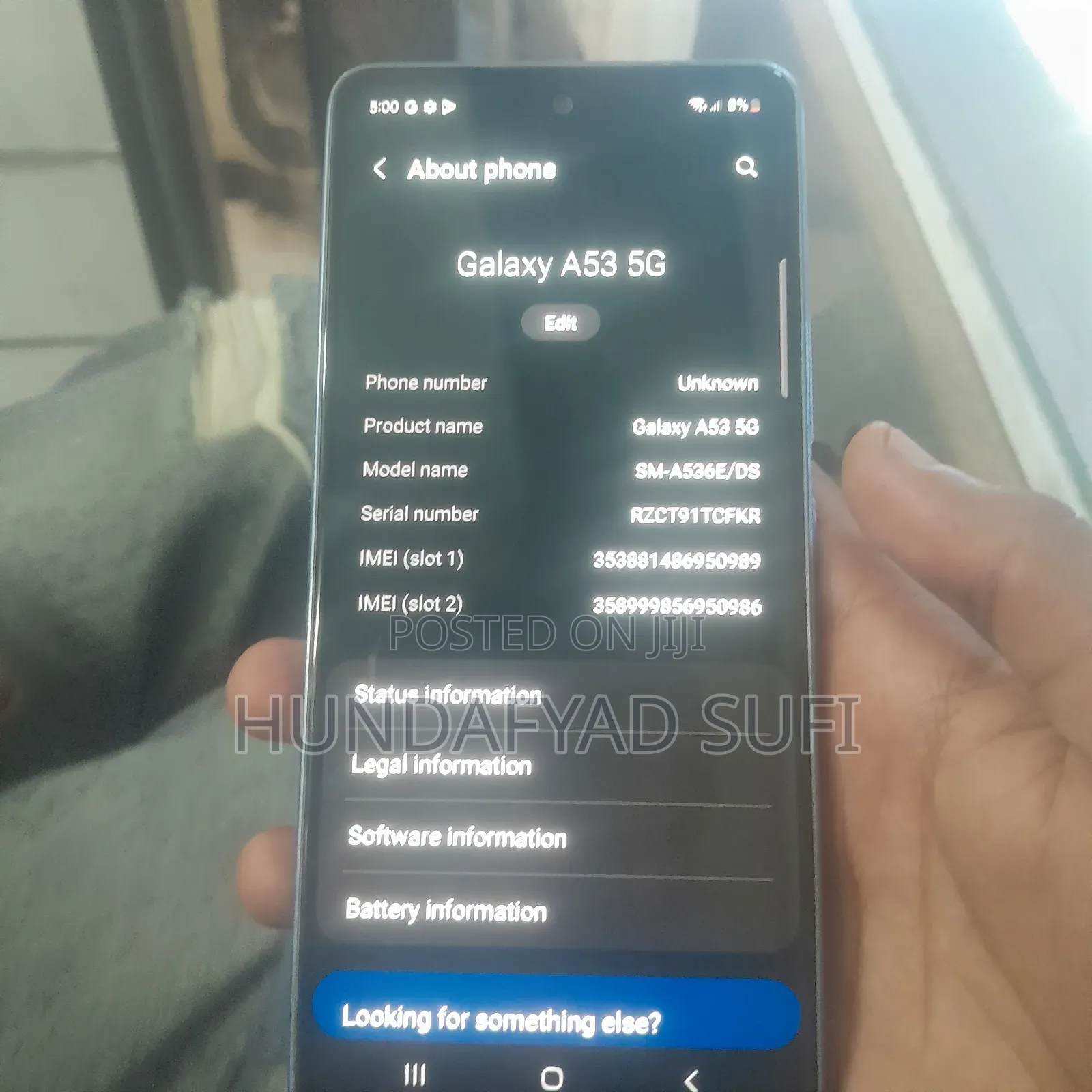 Samsung Galaxy A53 5G 256 GB Blue