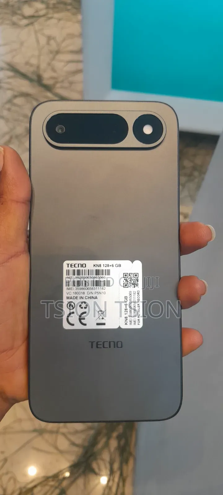 New Tecno Spark 50 5G 128 GB Black