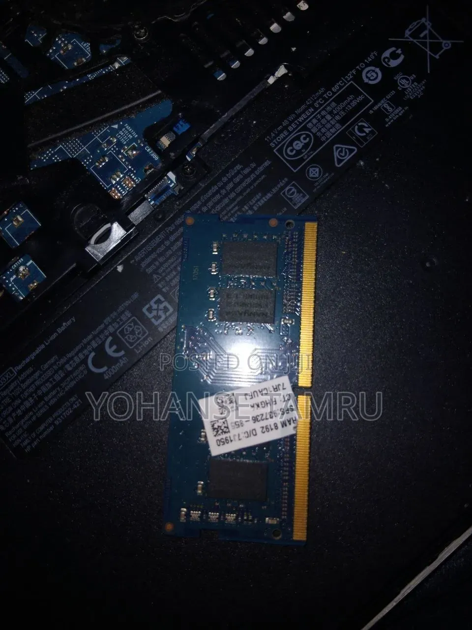 HP Probook Ddr4 Ram 8gb Used