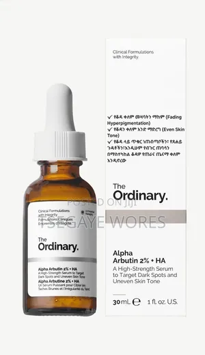 the Ordinary Alpha Arbutin 2% + HA