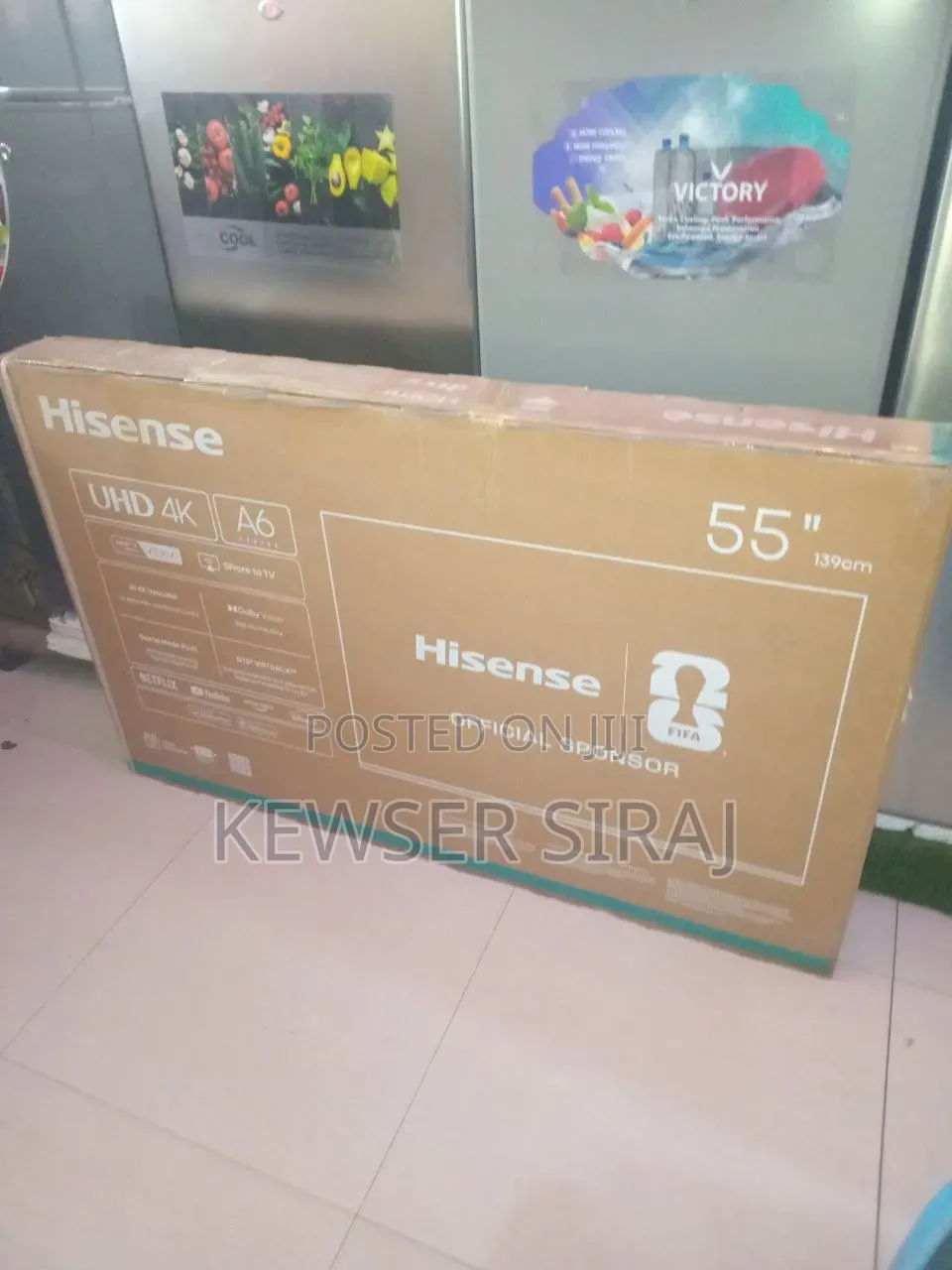 Hisense TV 55inche Qled Vidda TV