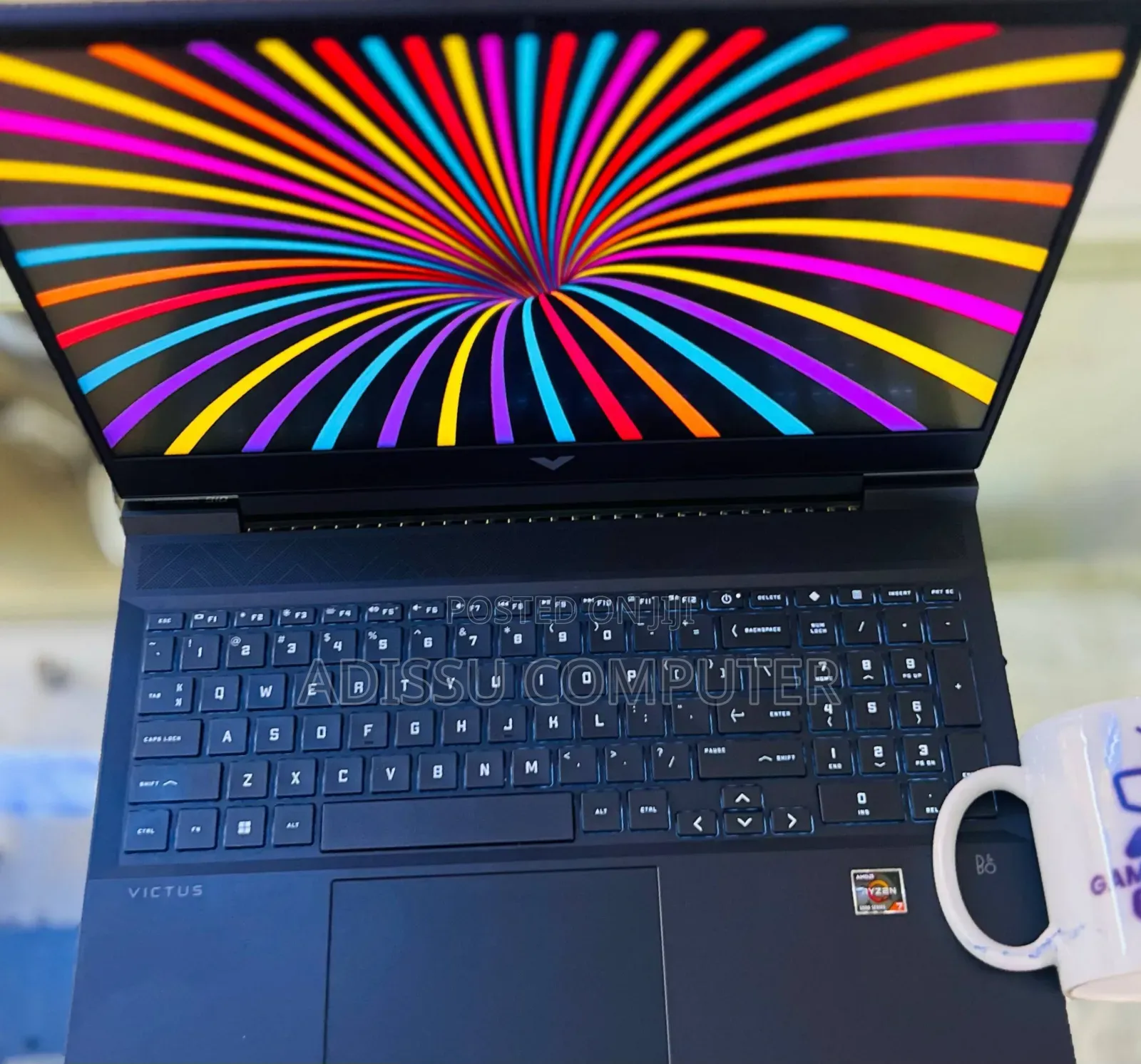 New Laptop HP Victus 16 16GB AMD Ryzen 7 SSD 512GB