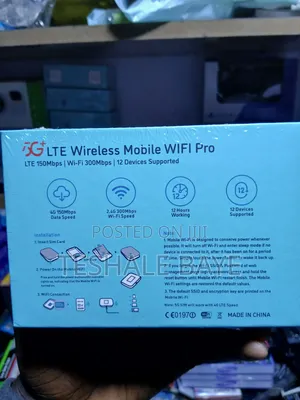 5G LTE Wireless Modem WiFi Pro (እጅግ ፈጣን እና ተንቀሳቃሽ)
