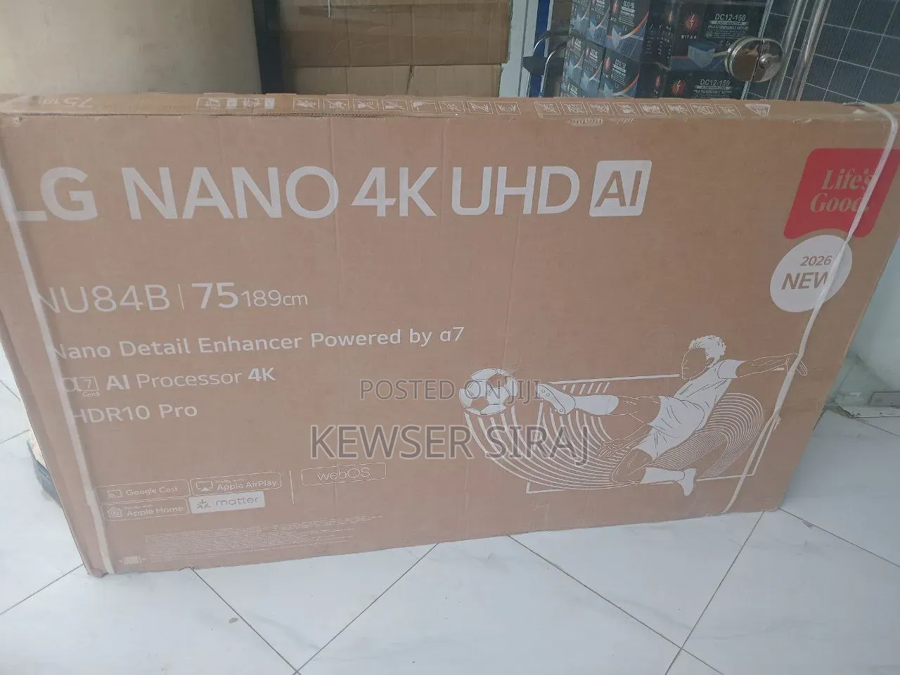 LG Nane TV 75inch Uhd TV