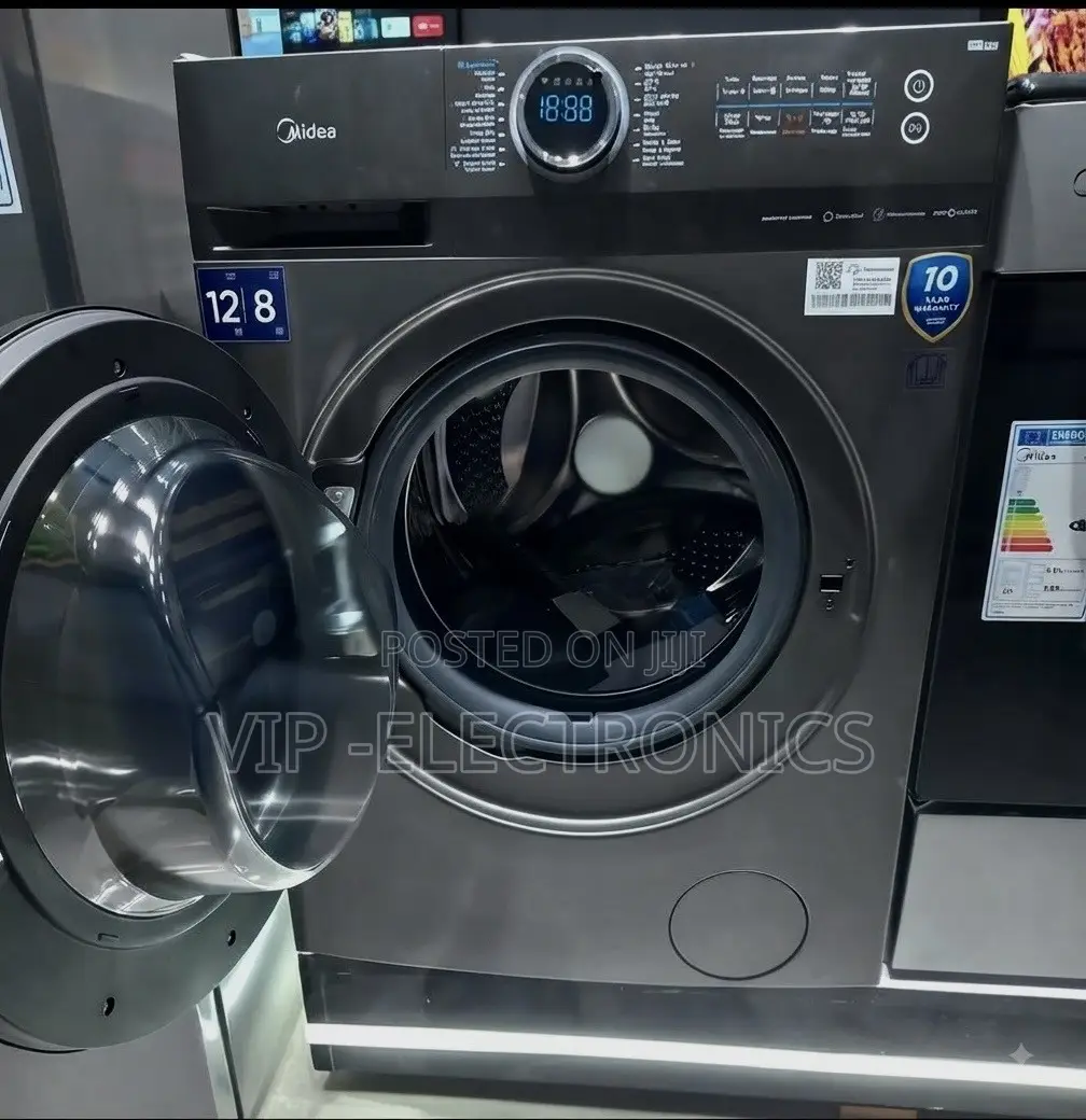 Midea Automatic Washing Machine 12/8kg Washer Dryer for Powerful