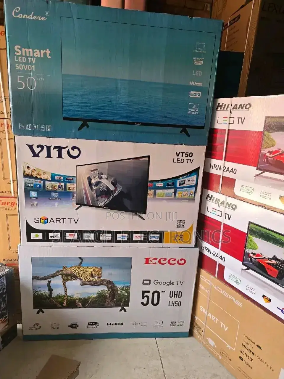Ecco 50,inch Goole TV