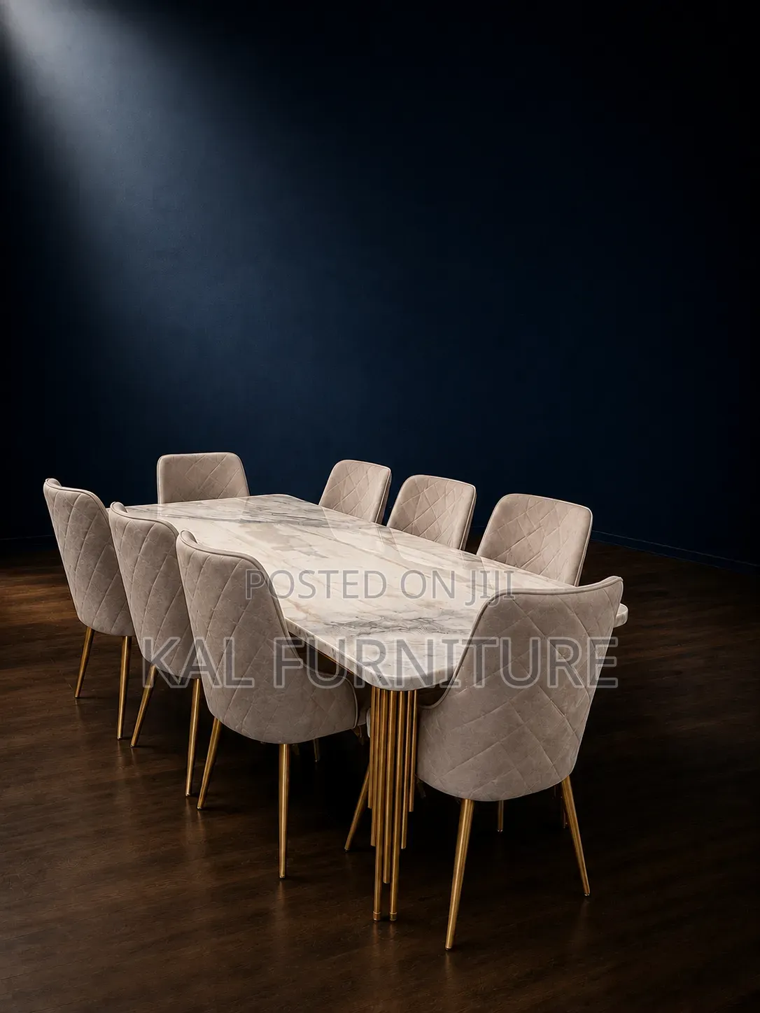 ባለ 8 መቀመጫ መመገብያ ጠረጴዛ (Dining Table)