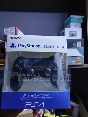 PlayStation 4 DualShock 4 ጆይስቲክ (ገመድ አልባ / Wireless)