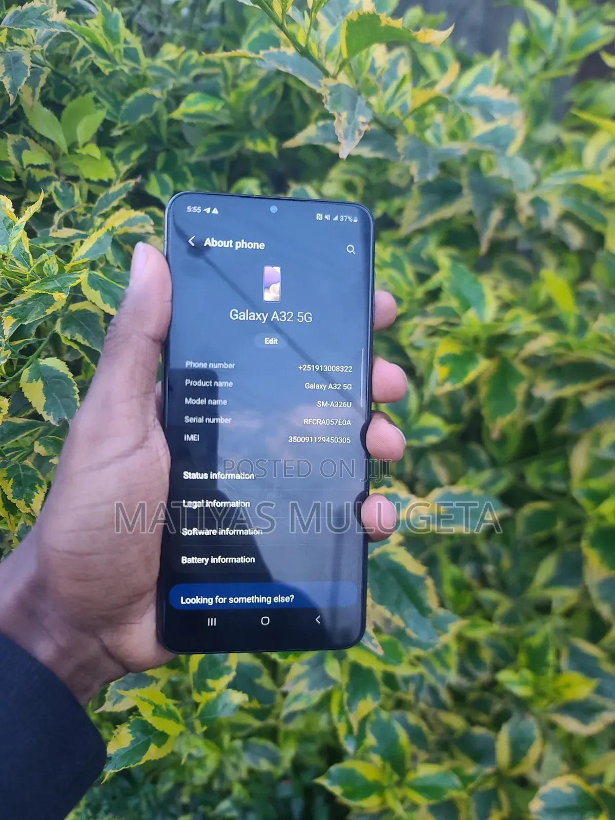 Samsung Galaxy A32 5G 64 GB Gray