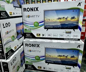 Ronix TV 50 Inch Smart Android 15.0 LED TV – 50t3-Smart