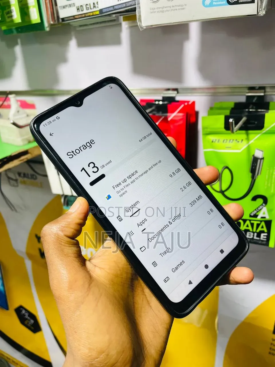 Itel A06 64 GB Black